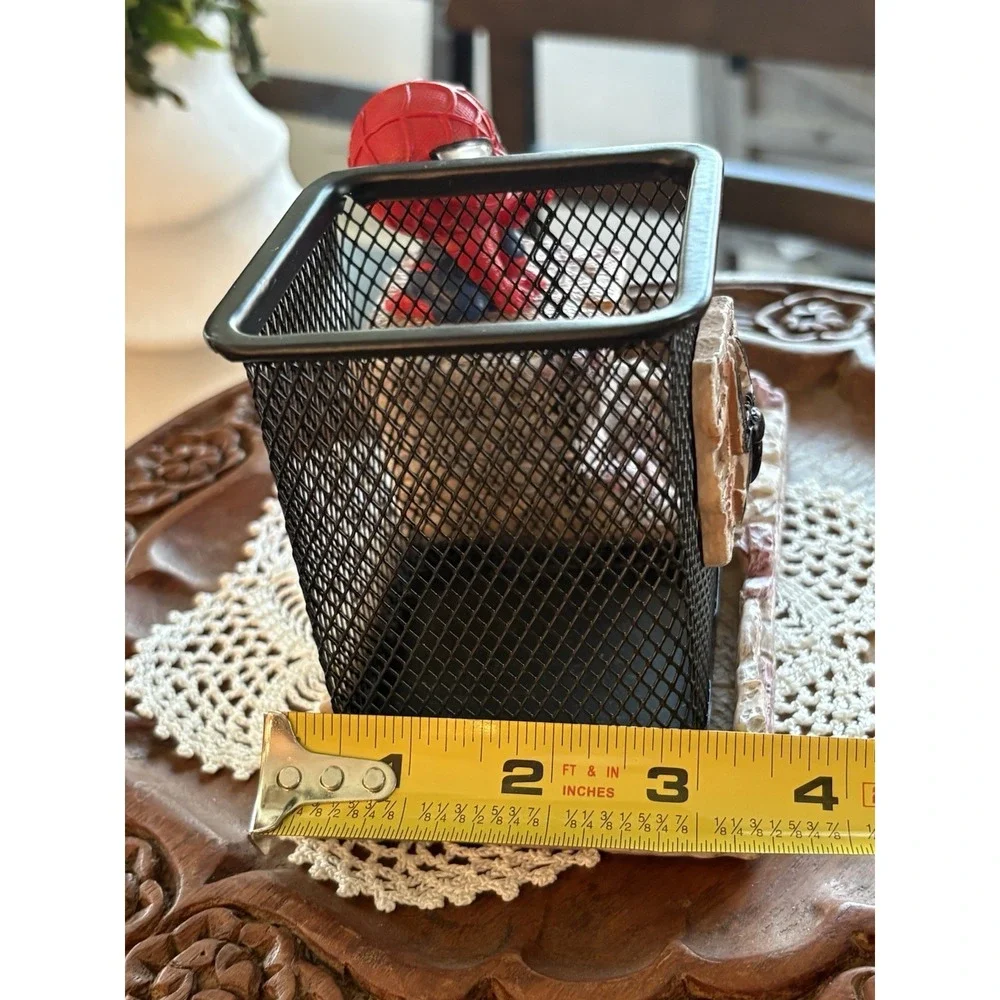 Spiderman Office Pen Holder (Collectible) Marvel Character. New. No Box